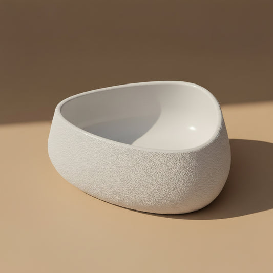 Vaso basso triangolo